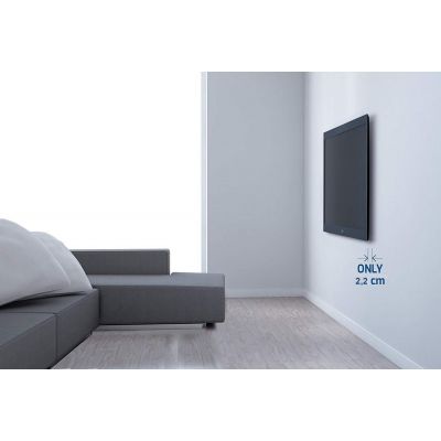 Techly Staffa a Muro Slim per OLED TV 32-65" Nero