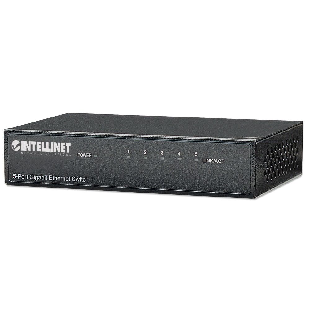 Intellinet 530378 switch di rete Gigabit Ethernet (10 100 1000) Nero