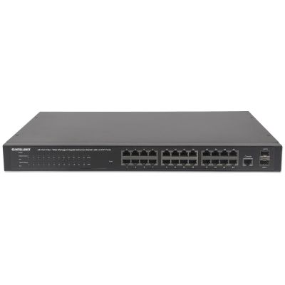 Intellinet 560559 switch di rete Gigabit Ethernet (10 100 1000) Supporto Power over Ethernet (PoE) Nero