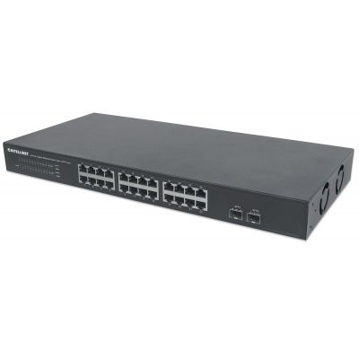Intellinet 561044 switch di rete Non gestito L2 Gigabit Ethernet (10 100 1000) 1U Nero