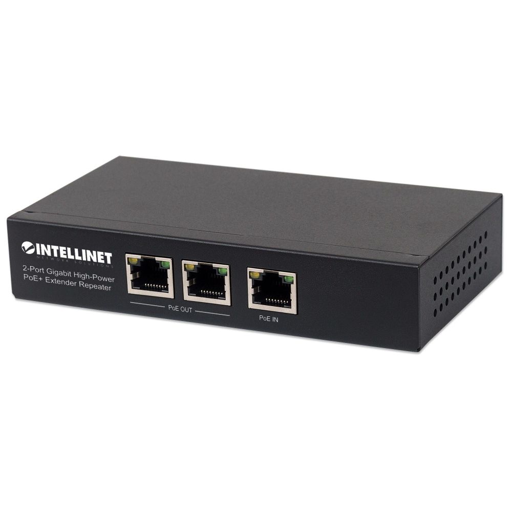 Intellinet 561266 switch di rete Non gestito Gigabit Ethernet (10 100 1000) Supporto Power over Ethernet (PoE) Nero