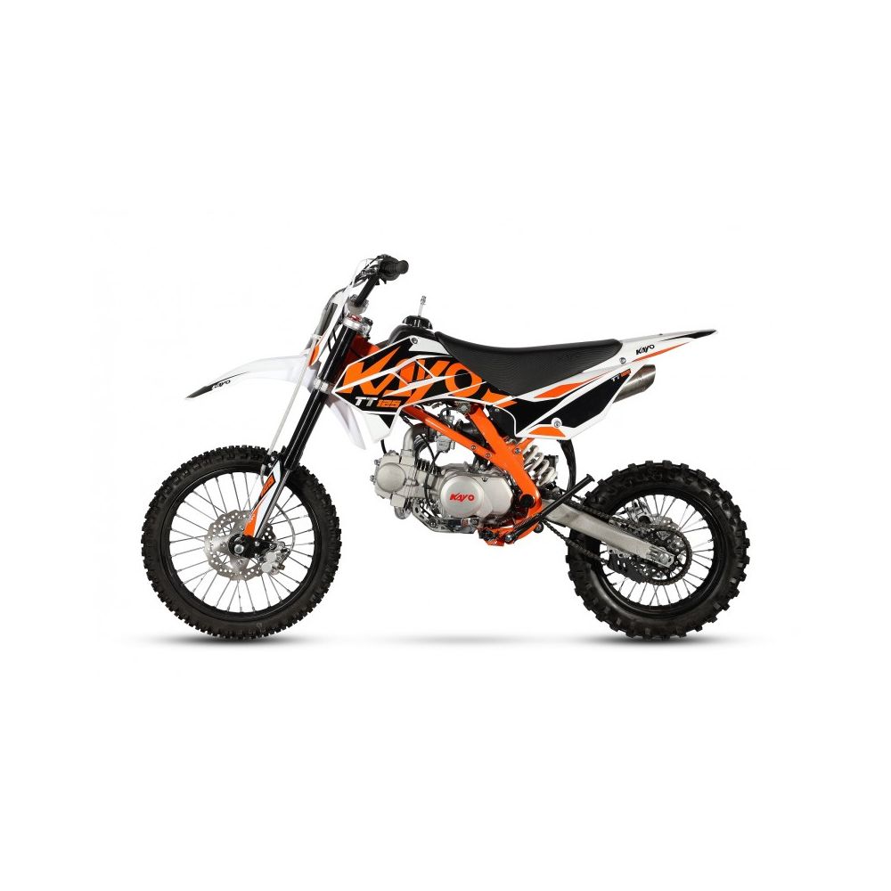 PitBike KAYO 125CC Ruote 17 pollici 4 Marce Moto Cross Benzina