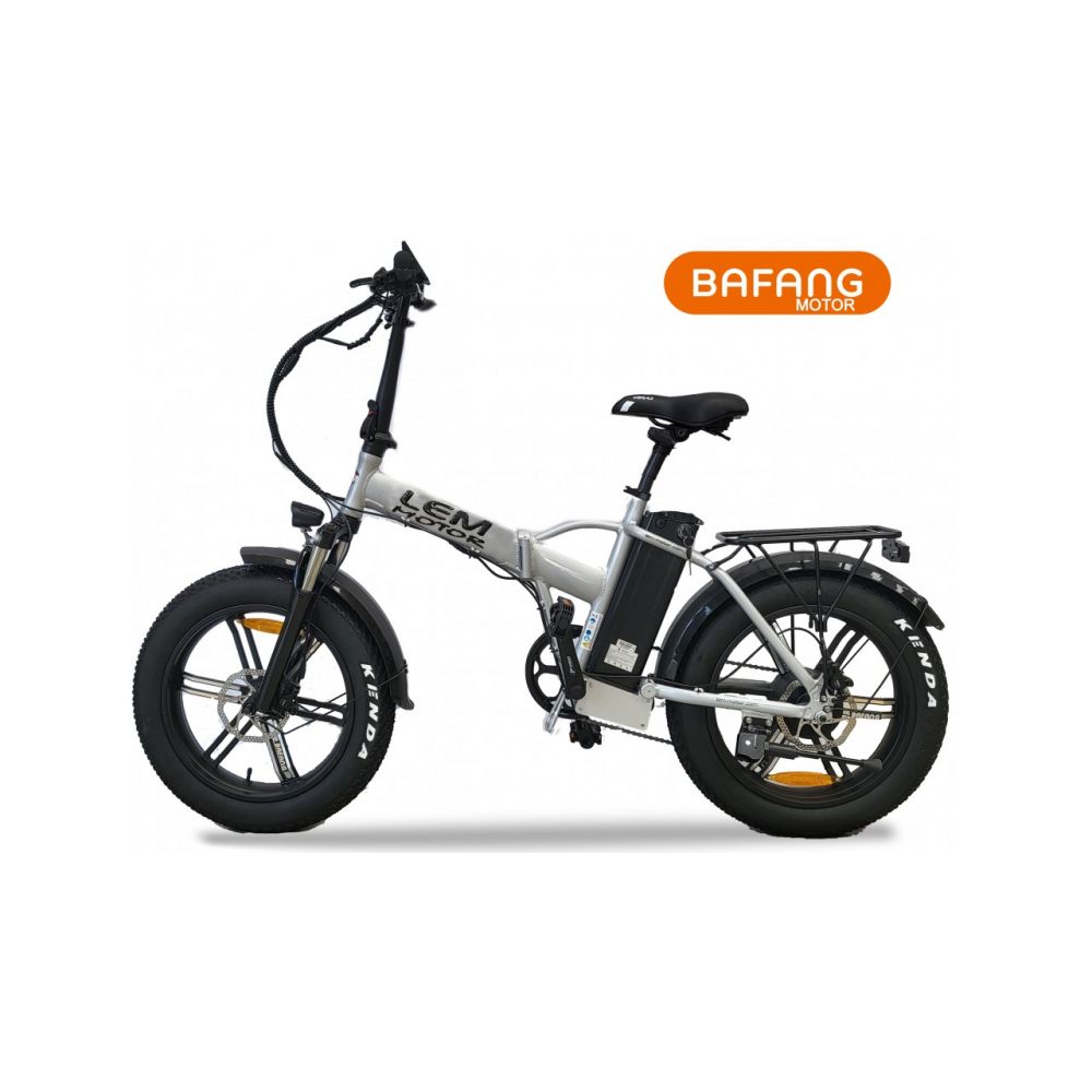 E-Bike Fat Lem Motor 250W 48V Batteria a Litio LUXURY Bici Elettrica