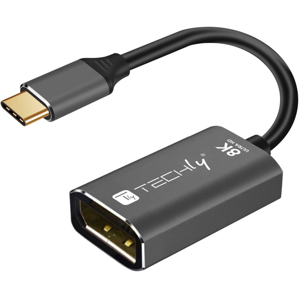Adattatore USB-C™ 3.2 a Displayport 1.4 8K@60Hz 15 cm