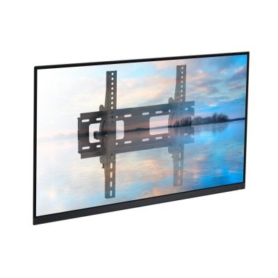Techly ICA-PLB 231M Supporto TV a parete 139,7 cm (55") Nero
