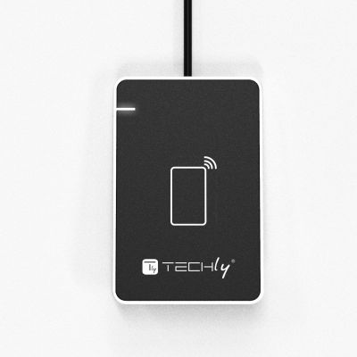 Lettore Contactless Card Reader RFID e NFC per Carta d'Identità Elettronica  e Tessera Sanitaria - Techly