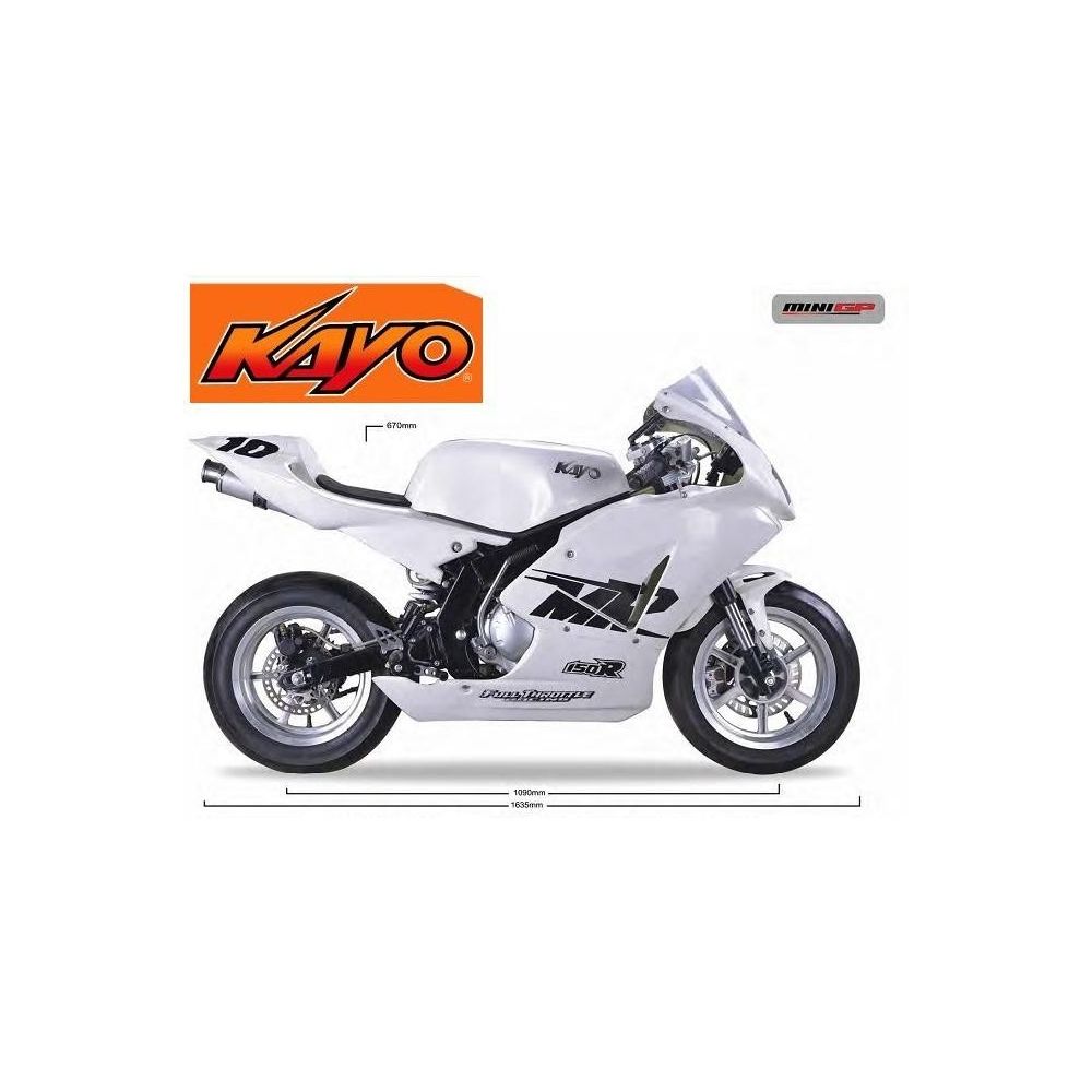 MINIGP 150 KAYO MR150  minimoto racing 155cc 4 tempi motard mini gp