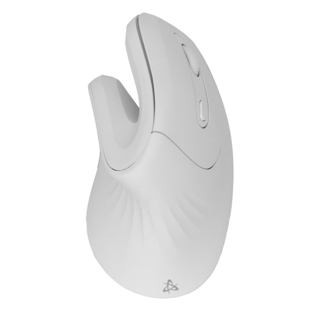 Mouse Verticale Ottico Ergonomico Wireless Bianco