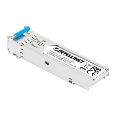 Intellinet 508780 modulo del ricetrasmettitore di rete Fibra ottica 1000 Mbit s mini-GBIC SFP