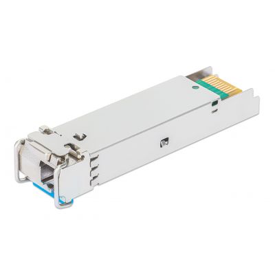 Intellinet 508780 modulo del ricetrasmettitore di rete Fibra ottica 1000 Mbit s mini-GBIC SFP