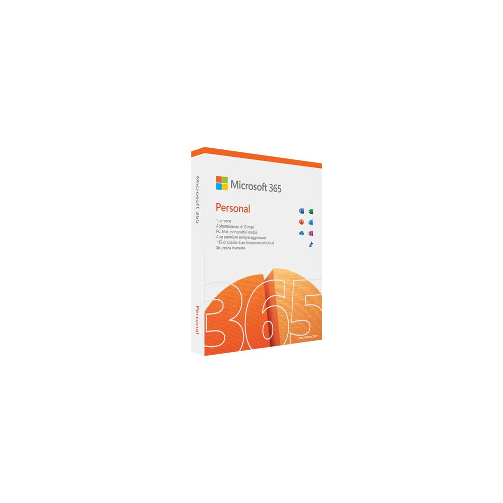 MICROSOFT OFFICE 365 PERSONAL SUBSCR 1YR MEDIALESS P6