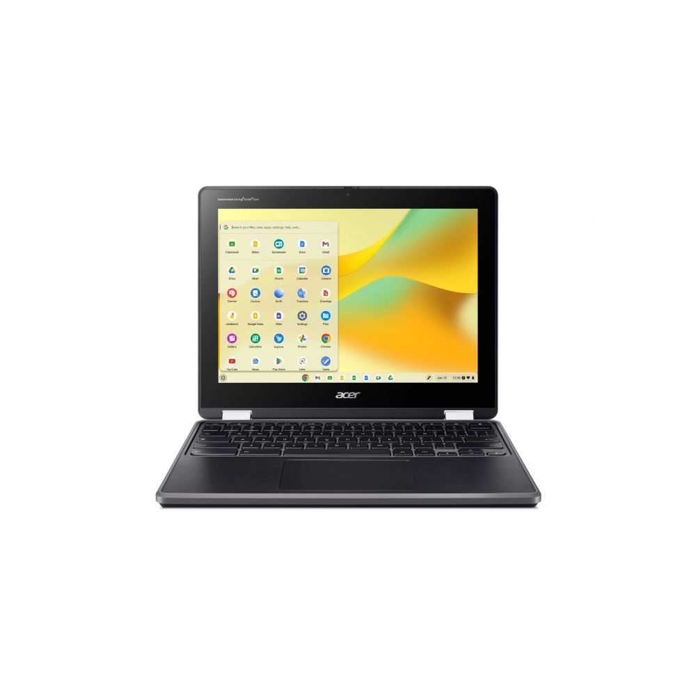 ACER NB 12inch CHROMEBOOK CELERON N100 8GB 64GB SSD CHROME OS Rugged Convertibile Touch + Penna capacit