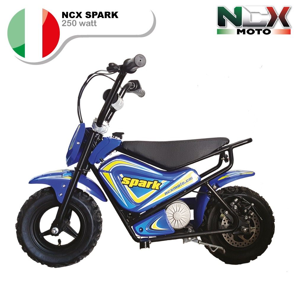 Minimoto Motocicletta Elettrica 250W NCX Moto Spark Rossa