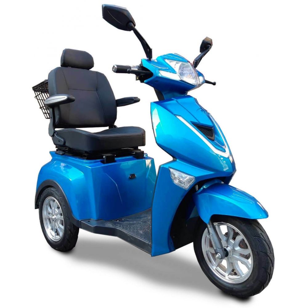 Triciclo Scooter Elettrico 1000W per Anziani e Disabili NCX Moto Triluxor